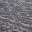 Tapis blanc / gris / traditionnel intérieur / extérieur LOX & LUXE Collection 5X7-1126118066