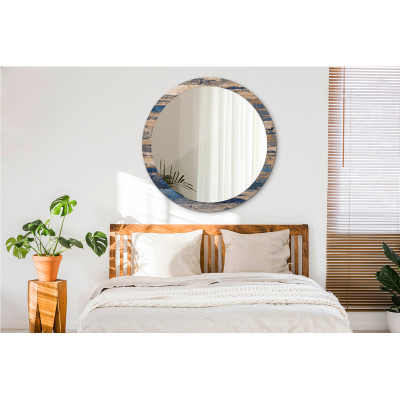 Huldar Glass Flat Wall Mirror