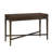 Fluted Dark Brown Console Table With 2 Function - Foyer Feature Hallway