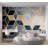 Peel & Stick Abstract Wall Mural - Blue Geometric Pattern-770121113