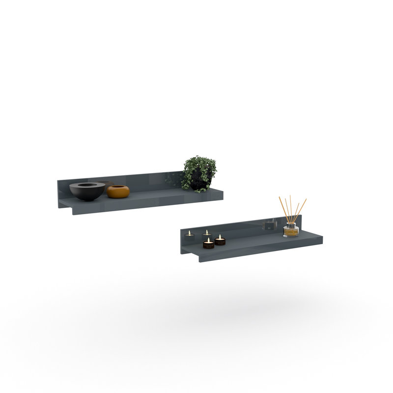 Ambrasia 2 Piece Floating Shelf