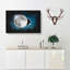 Earth Behind The Moon - Wrapped Canvas-56642882