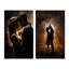 «Couple de mariage céleste» - 2 pièces sur toile-49379447-49379444