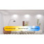 Paquet de 6 DEL intégrée ultra-mince 5cct à intensité variable encastrée avec boîte de jonction, 2700k à 5000k Selecttable 700lumens-126001944