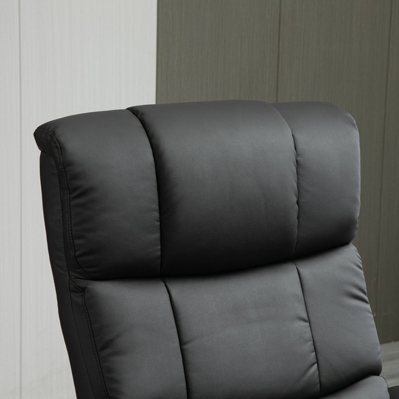 Fauteuil inclinable de massage avec repose-pieds HOMcom