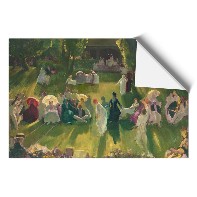 Tennis at Newport by George Bellows - Frameless Print, 42cm H x 59cm W x 0.1cm D