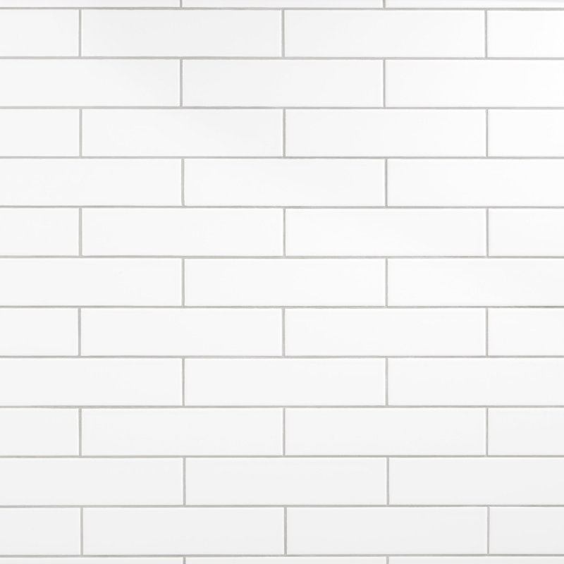 Carreau de mur de métro mat 2 po x 8 po Shades