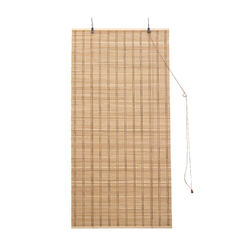 Bamboo Room Darkening Curtain Single Panel, 100cm W x 180cm L
