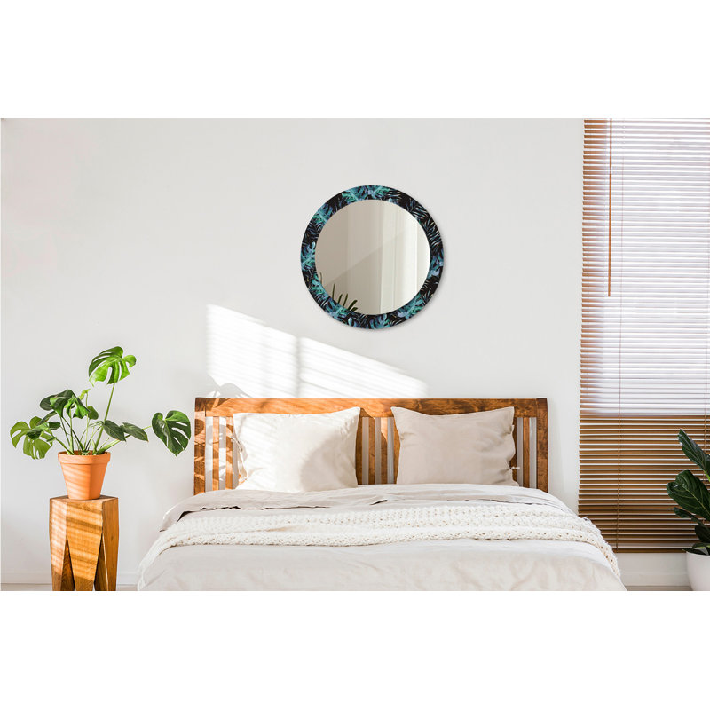 Huldar Glass Flat Wall Mirror