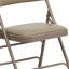 Chaises pliantes rembourrées en métal avec sièges rembourrés Oliverson-807844739