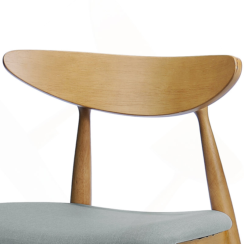 Chaise en tissu, Beige, Marron clair