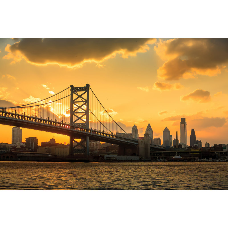 Panorama de Philadelphie - impression, H 8 po x l 12 po