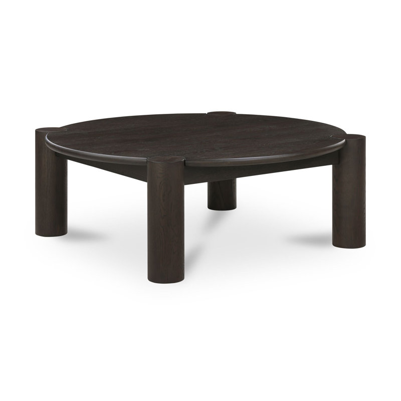 Jack Coffee Table Brushed Natural Oak, Dark Brown