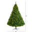 8' H Lighted Artificial Pine Christmas Tree