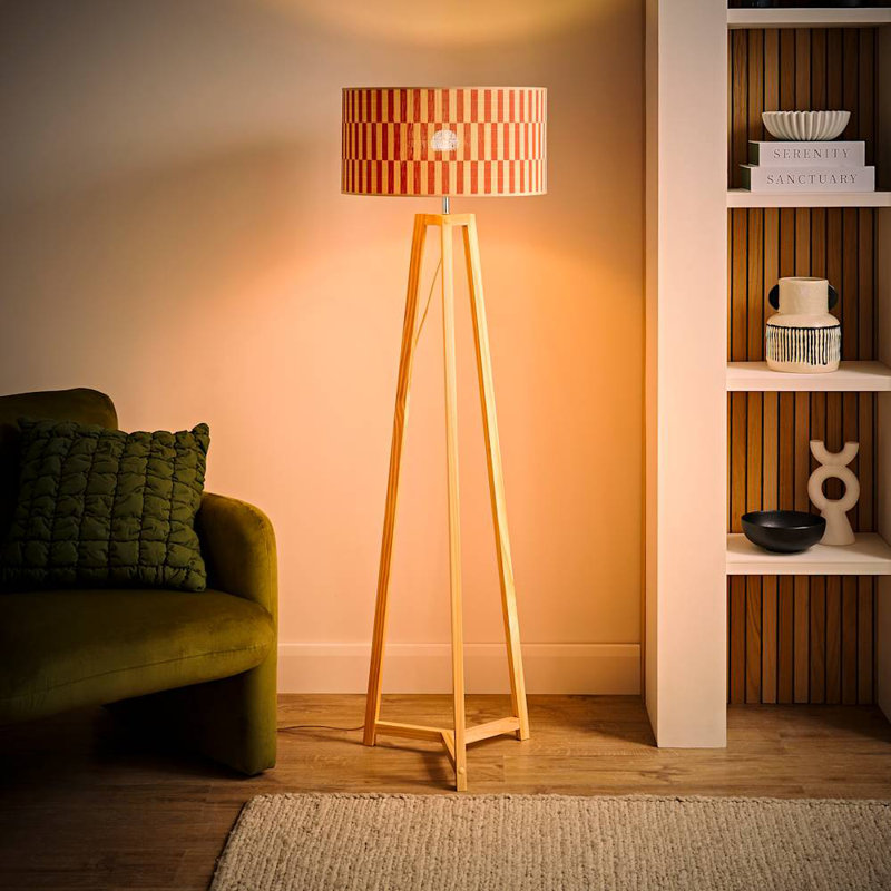 Matte Tripod Floor Lamp, No