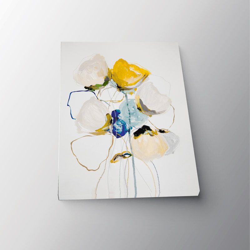 Fleurs jaunes-reproduction d’art sur toile tendue