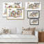 «Music Drum Set Abstract Design», reproduction sur toile flottante-182714822-182714842