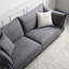 Canapé modulaire gris en coton et lin-1172980669
