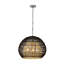 Lustre en bois de vigne 1 lumière Nevia