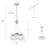 Kiersten 5 - Light Pendant