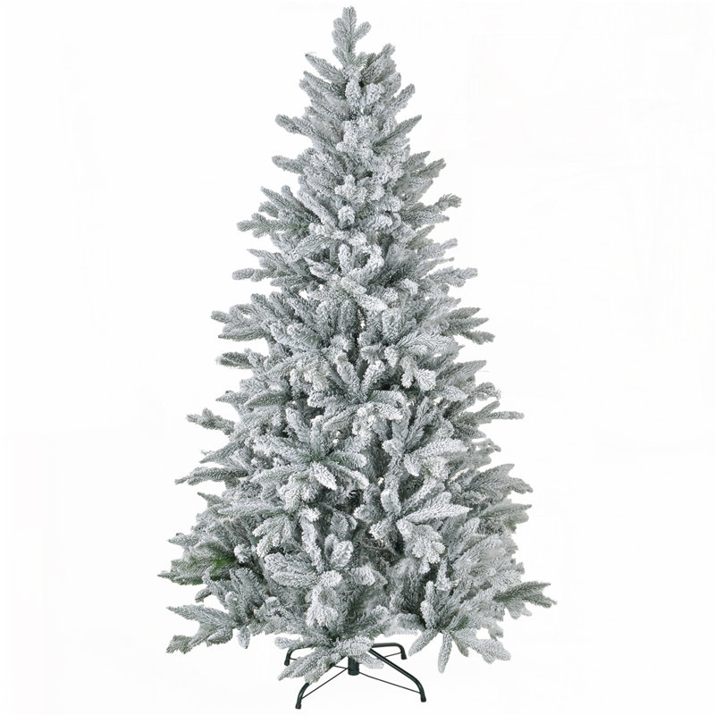 Arbre de Noël artificiel enneigé 6 pi, 5.91'