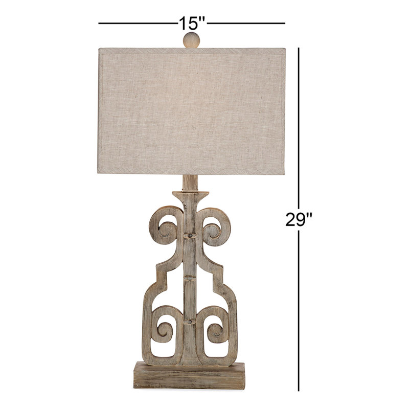 Resin Table Lamp