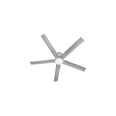 Vail Flush 52" Indoor/Outdoor Smart Ceiling Fan with Integrated LED + HIRO Remote