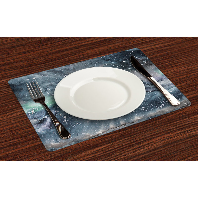 Polyester Abstract Rectangle Placemat