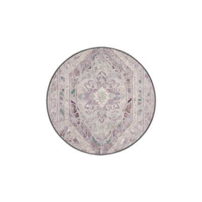 Machine Washable Gray Area Rug