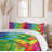 Modern & Contemporary Polyester Geometric Shapes Duvet Cover-457410476