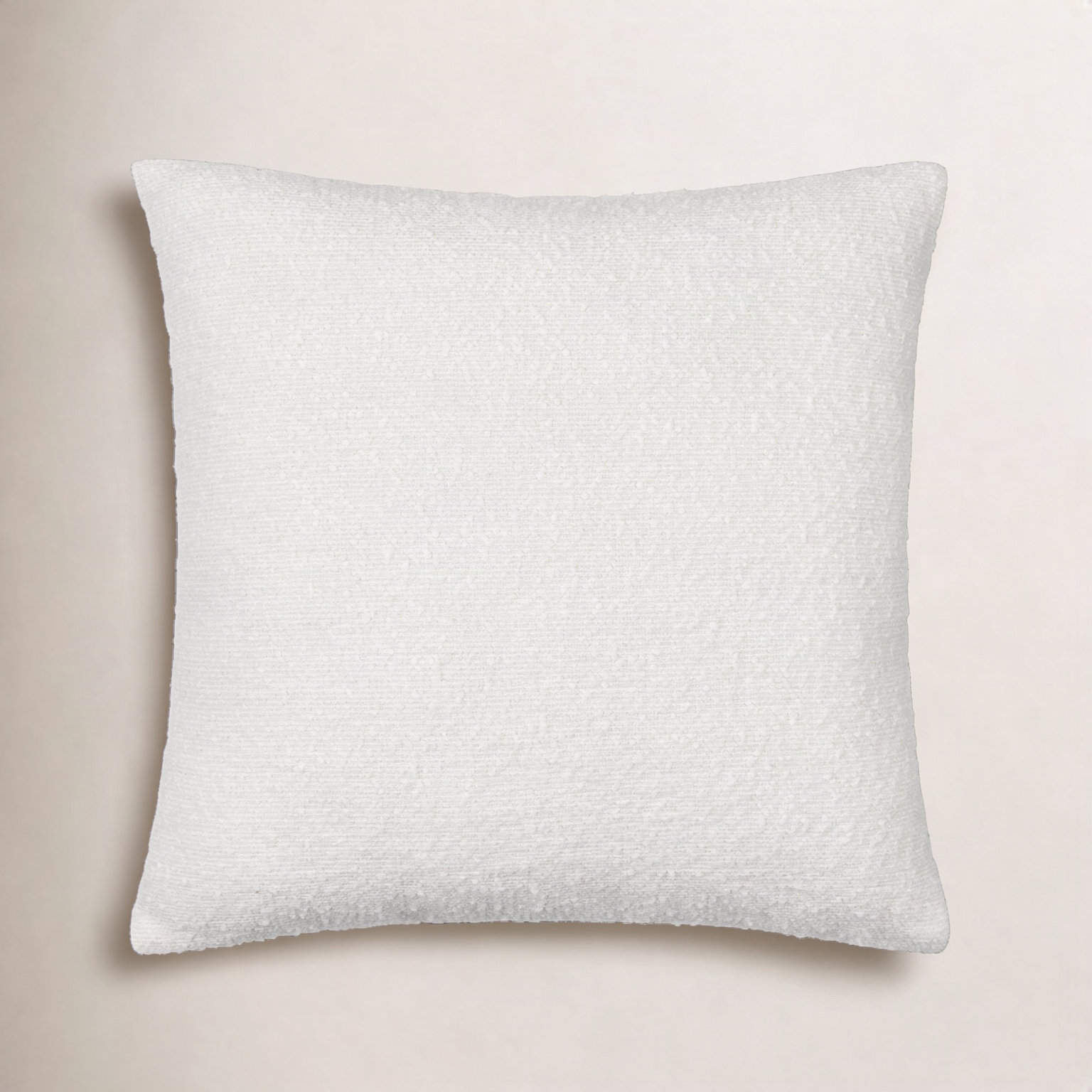 Amalfi Pillow Cover, Square 18", White, Down
