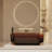 Modern Creative Brown Clear Resin Bathtub