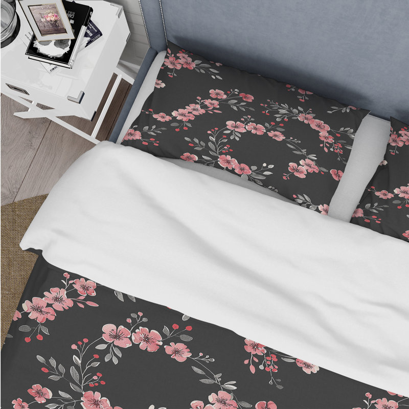 Ensemble de housse de couette Traditional, King Duvet Cover + 2 King Shams