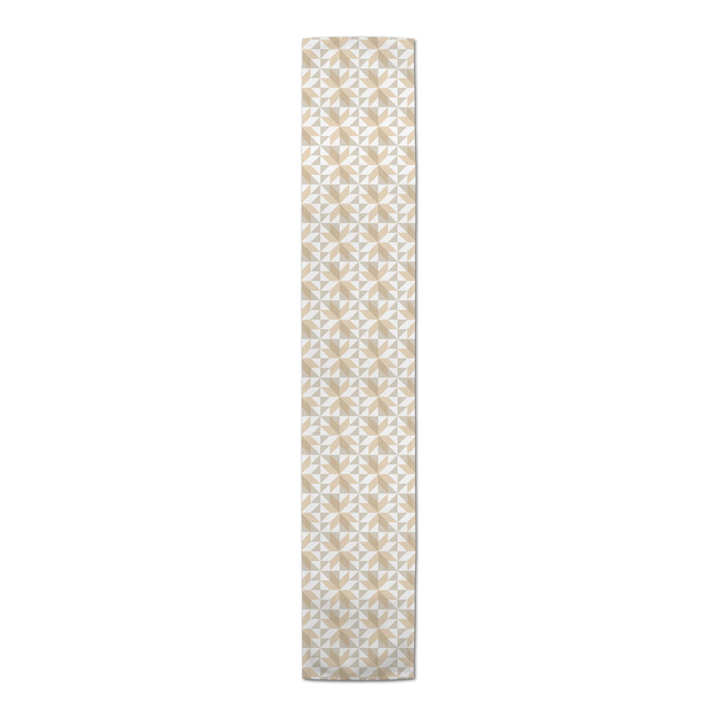 Vita Geometric Table Runner, 72" x 16"
