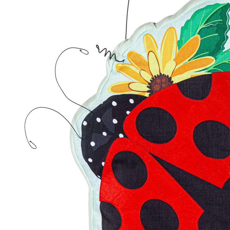 Décoration murale insectes en tissu Caisey