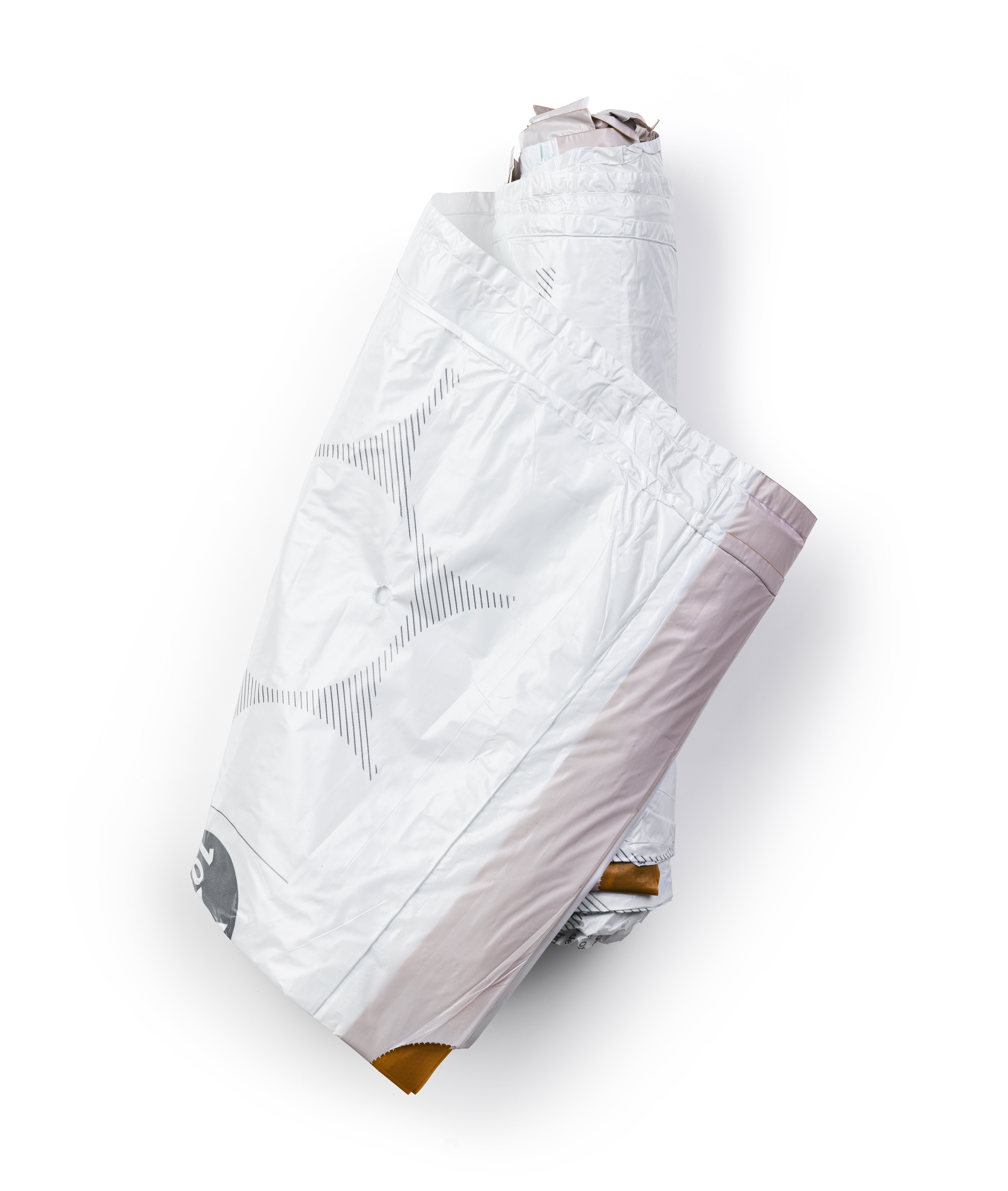 Brabantia PerfectFit Trash Bags, Code W, 1.3 Gallons, 5 Liter, 200