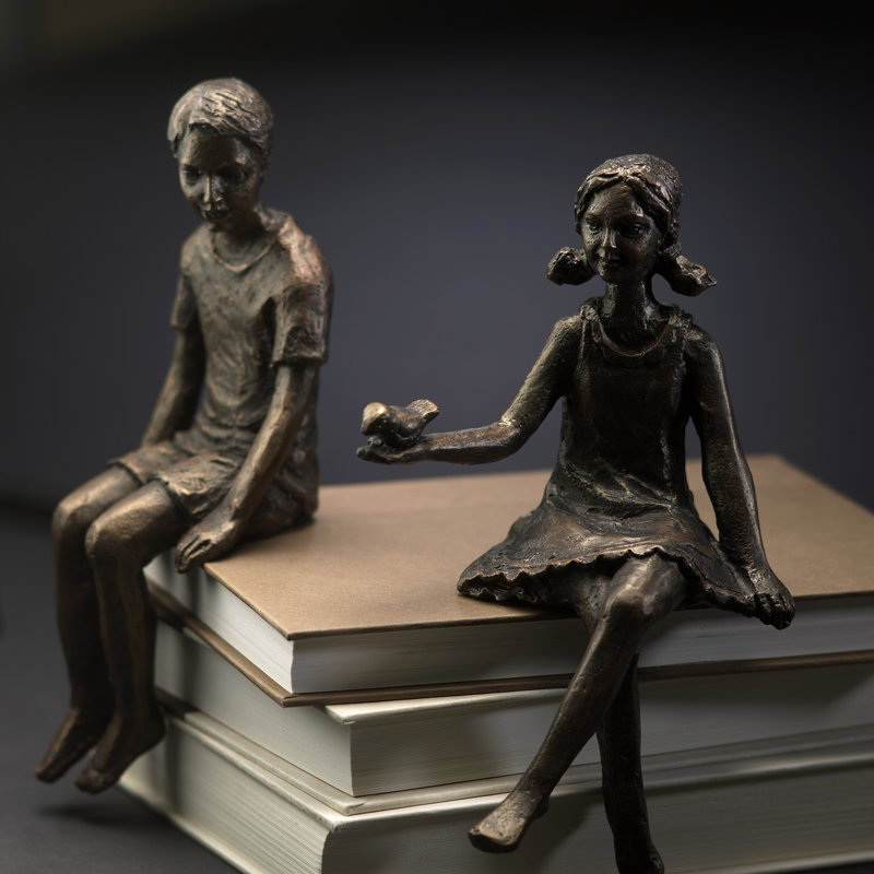 Boy Shelf Figurine