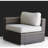 Arreola Fully Assembled 66" Wide Outdoor Wicker Loveseat with Cushions-92465190-71107605