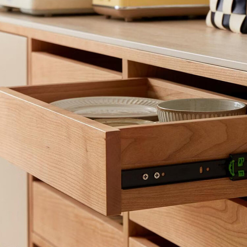Buffet de luxe minimaliste léger de style américain