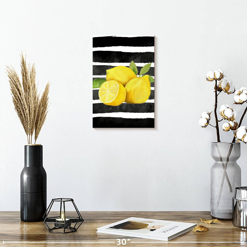 Fresh Lemons V, 24" H x 16" W
