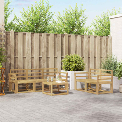  Outdoor Sofa Set 6 pcs Sectional Garden Furniture Terrace Seating Patio