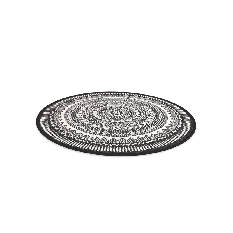 Borst Black/White Rug