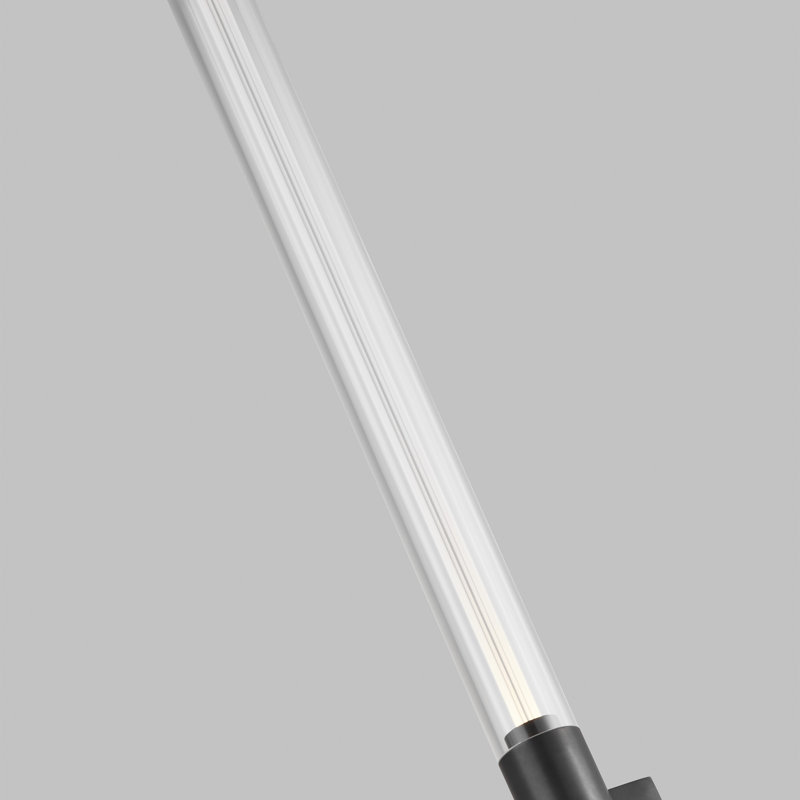 Phobos 2 - Light LED Armed Sconce, Bronze