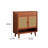Chinese style simple shoe cabinet side cabinet 12 Pair Shoe Storage Cabinet