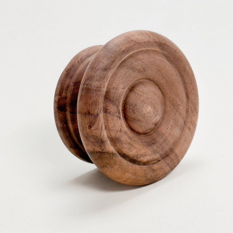 Palmer Walnut in. Round Knob, 2"