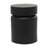Black Alixia Metal Round Drum End Table-220773445-220773466