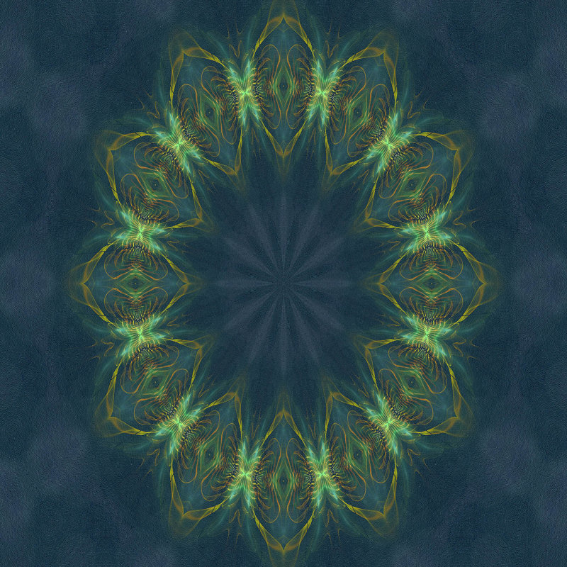 Ensemble de housse de couette en microfibre DiaNoche par Pam Amos - Electric Vibes - vert