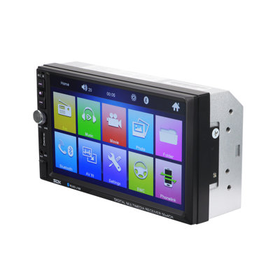 SDX Audio -7-Inch Multimedia Car Head Unit with Bluetooth and USB Input