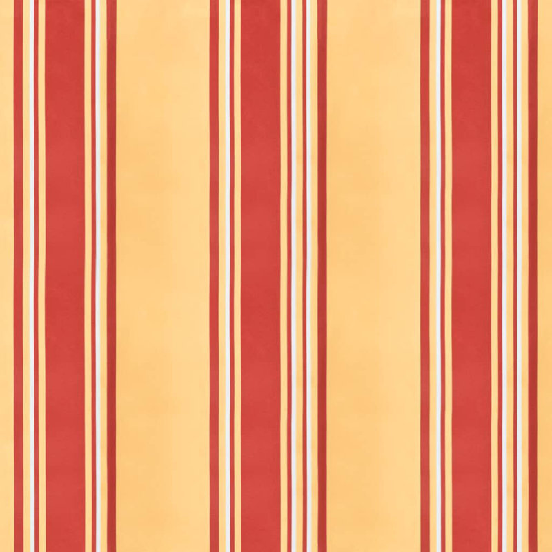 Replacement Fabric For Awning Valance, Yellow/Orange, 330cm W x 20cm D, Striped