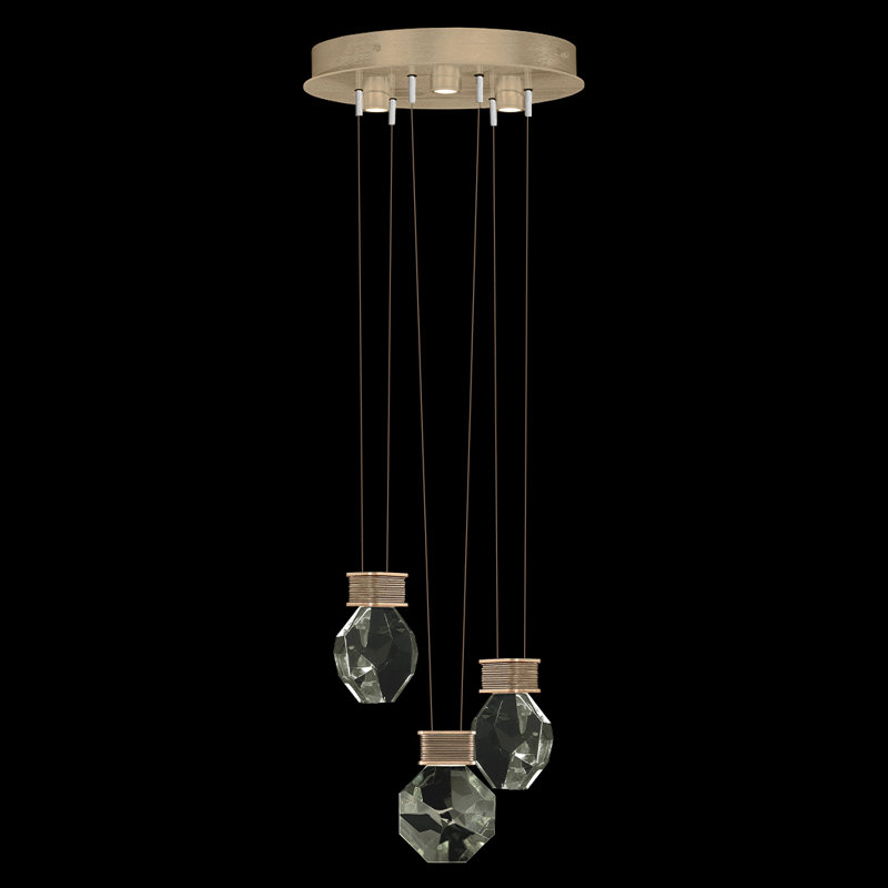 Aria 3 - Light LED Pendant, Soft Ombre Bronze